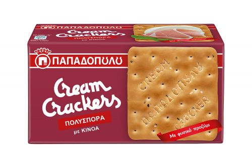 Νέα γεύση Cream Crackers Πολύσπορα από την Ε.Ι. Παπαδόπουλος Α.Ε.