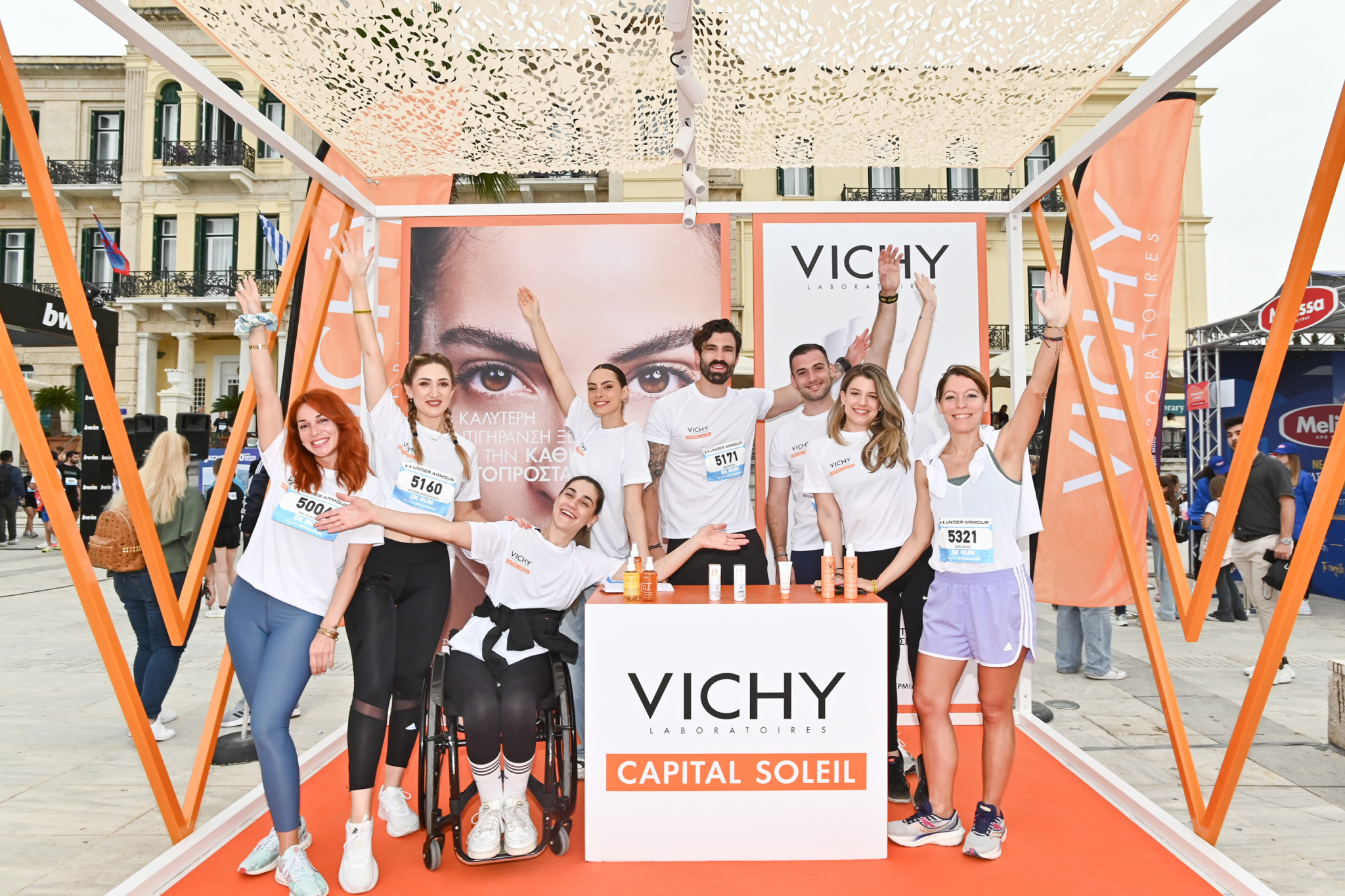 Η Vichy Laboratoires, χορηγός αντηλιακής προστασίας στο φετινό επετειακό Spetsathlon