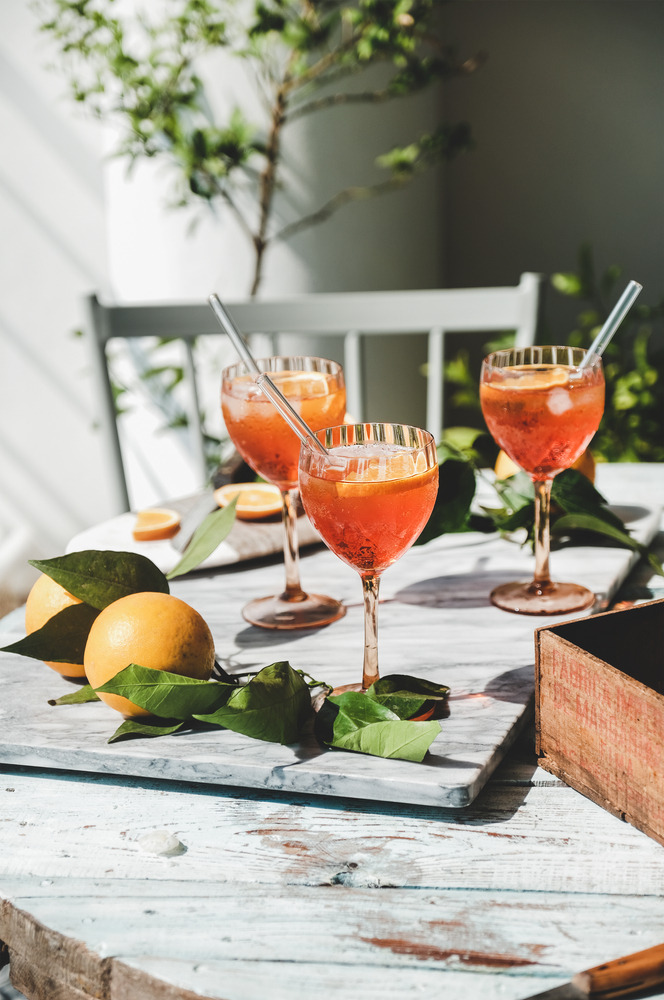 Υγιεινό και καλοκαιρινό spritz χωρίς αλκοόλ